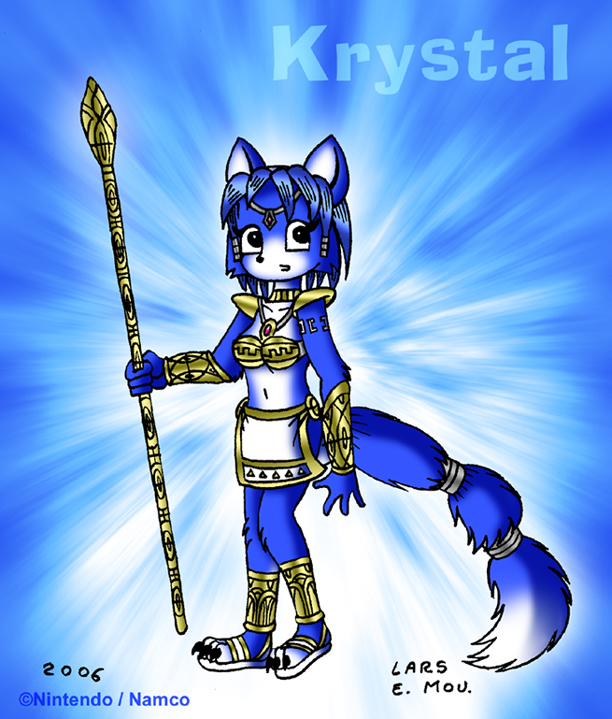 Krystal from Starfox