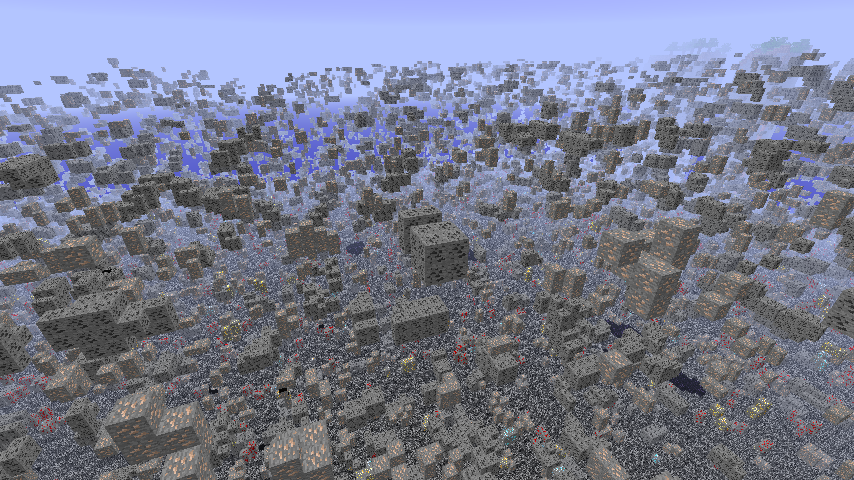 Minecraft - Exploded Map