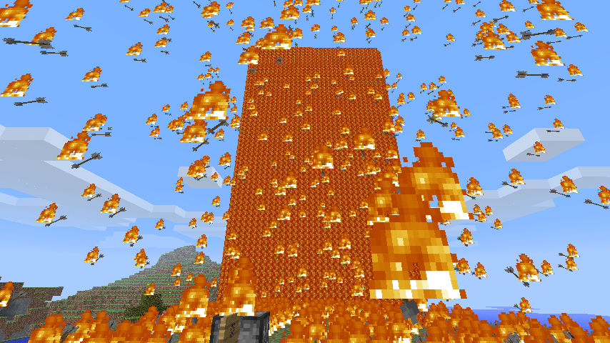 Minecraft Fire Rial Minecraft - Fire Arrows by Ludolik on DeviantArt
