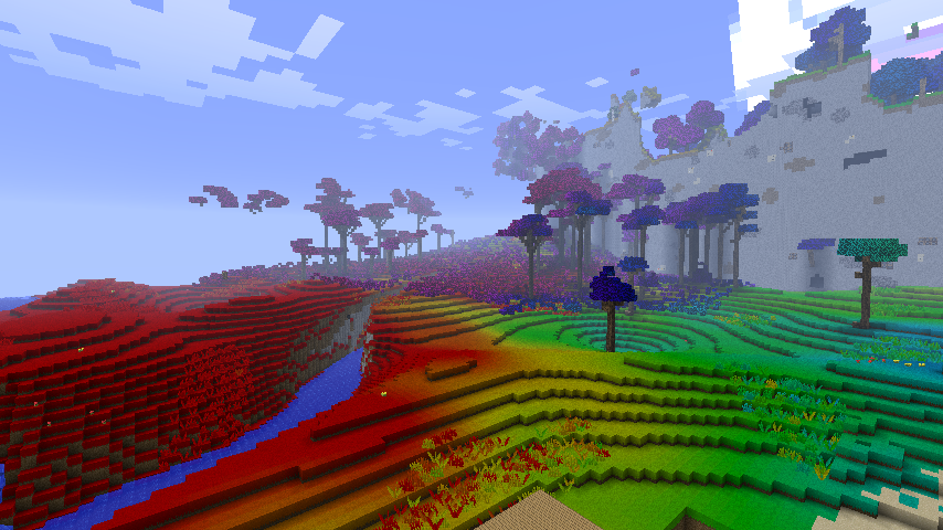 Minecraft - Colored Biomes