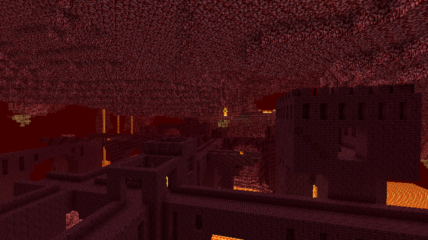 Minecraft - Nether Castle