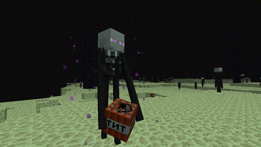 Minecraft Tnt Endermen By Ludolik On Deviantart