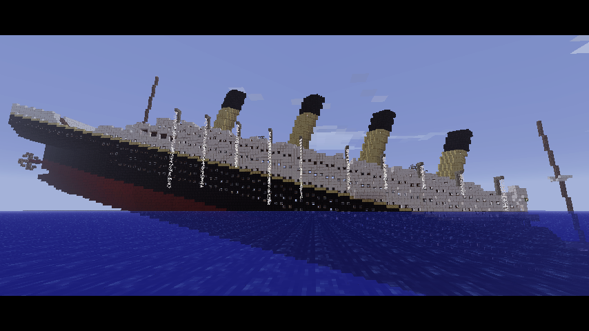 Minecraft - Titanic by Ludolik on DeviantArt