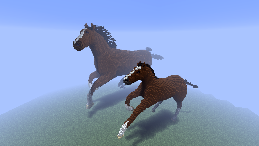 Minecraft - Horses