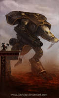 Titan Warhound Legio Crucius