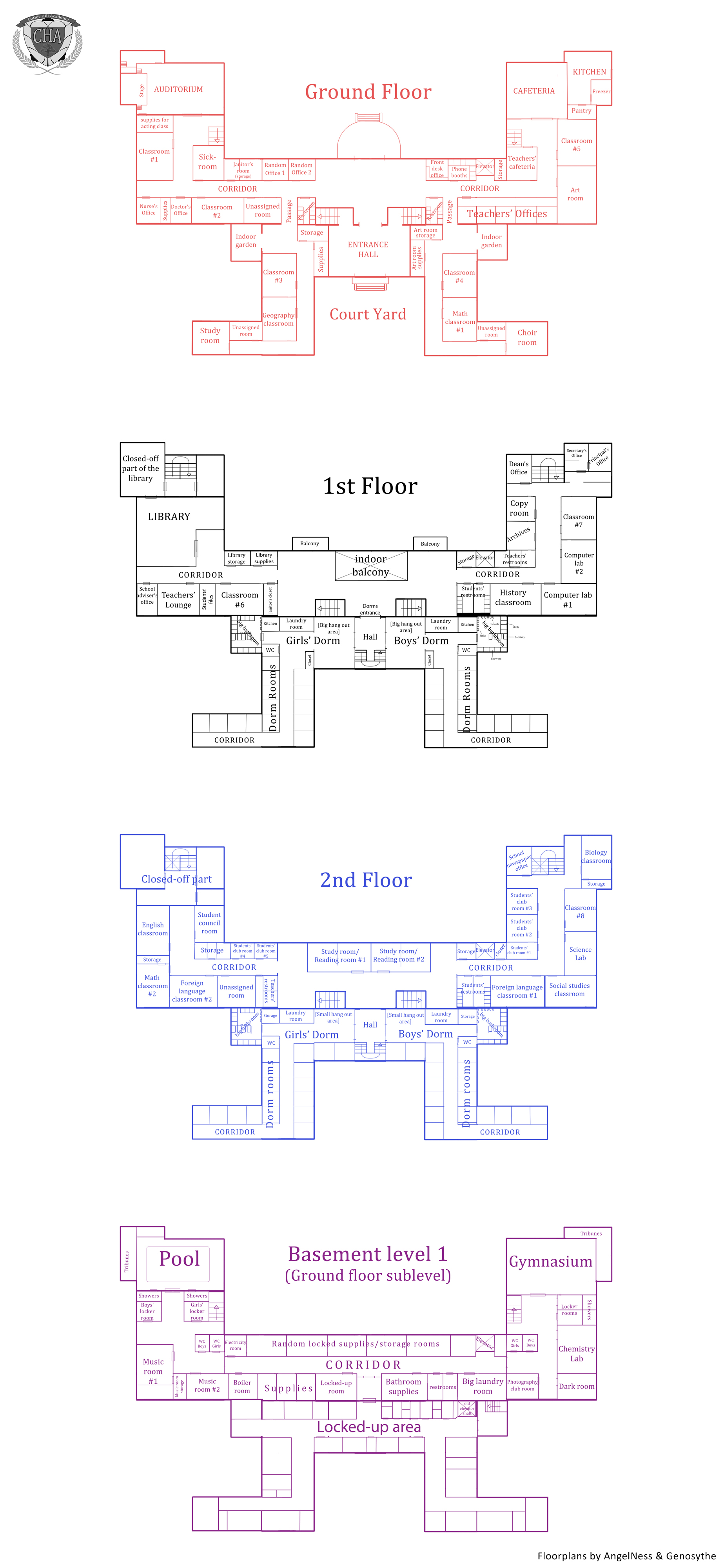 Cutler Hill Academy Floor Plan