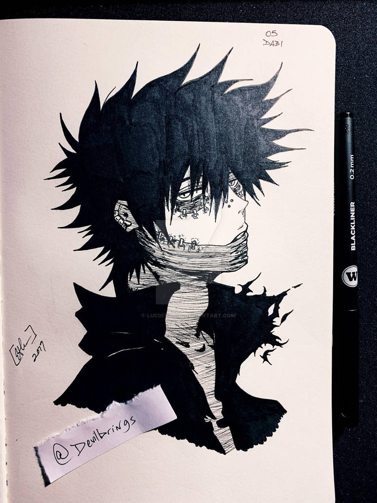 Dabi by Luciiferous on DeviantArt