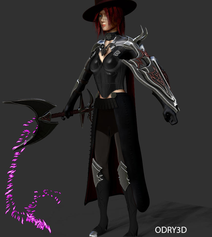 FF13_contest_Model by Odm005 on DeviantArt