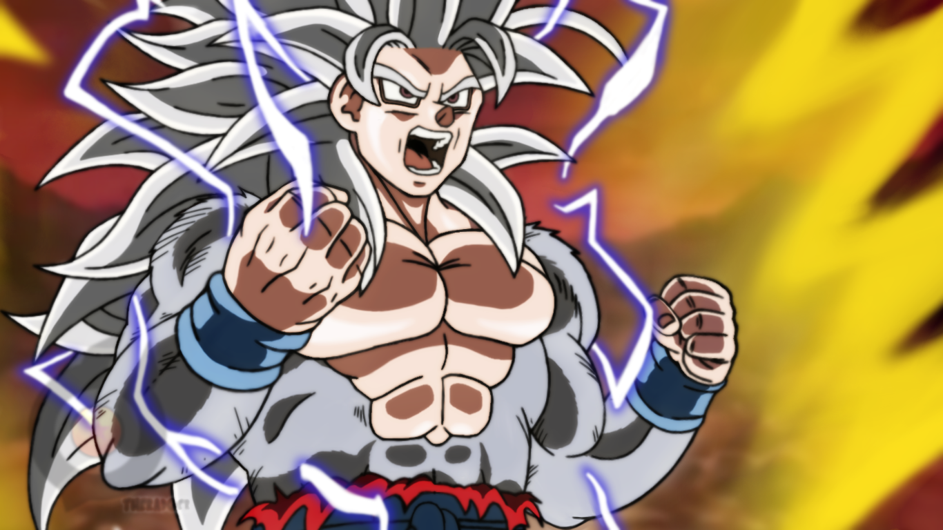 Old What If: Goku Xeno SSJ5 by The-Radger457 on DeviantArt