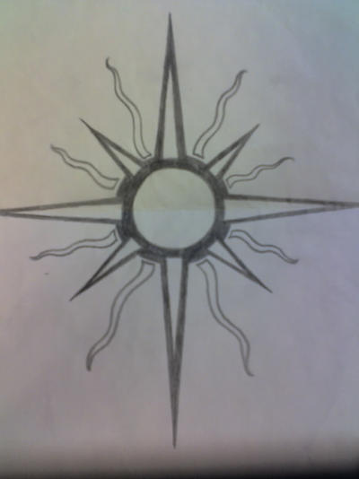 Tribal sun 2 by brunolucax on DeviantArt