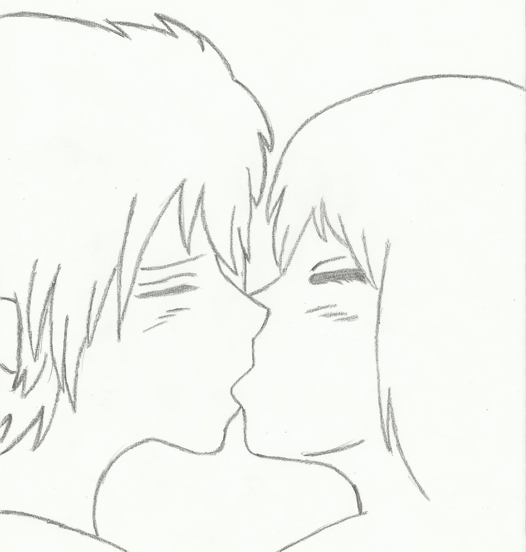 Older Anime Couple Kissing By Akatsakuforever15 On Deviantart