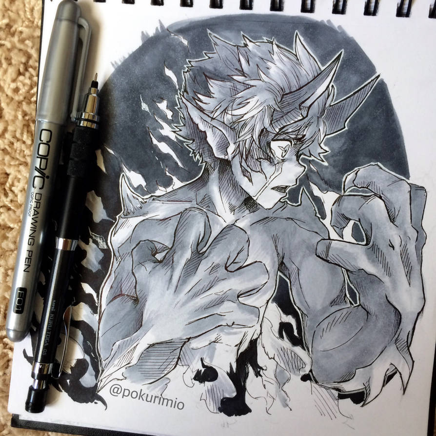 Demon Transformation 5. Demon transformation by PokuriMio on DeviantArt