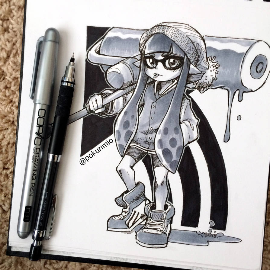 Splatoon Creating Inkling 17. Inkling from Splatoon by PokuriMio on DeviantArt