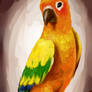 Maverick the parrot! + Speedpaint