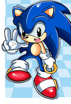 The Classic Blue Sonic