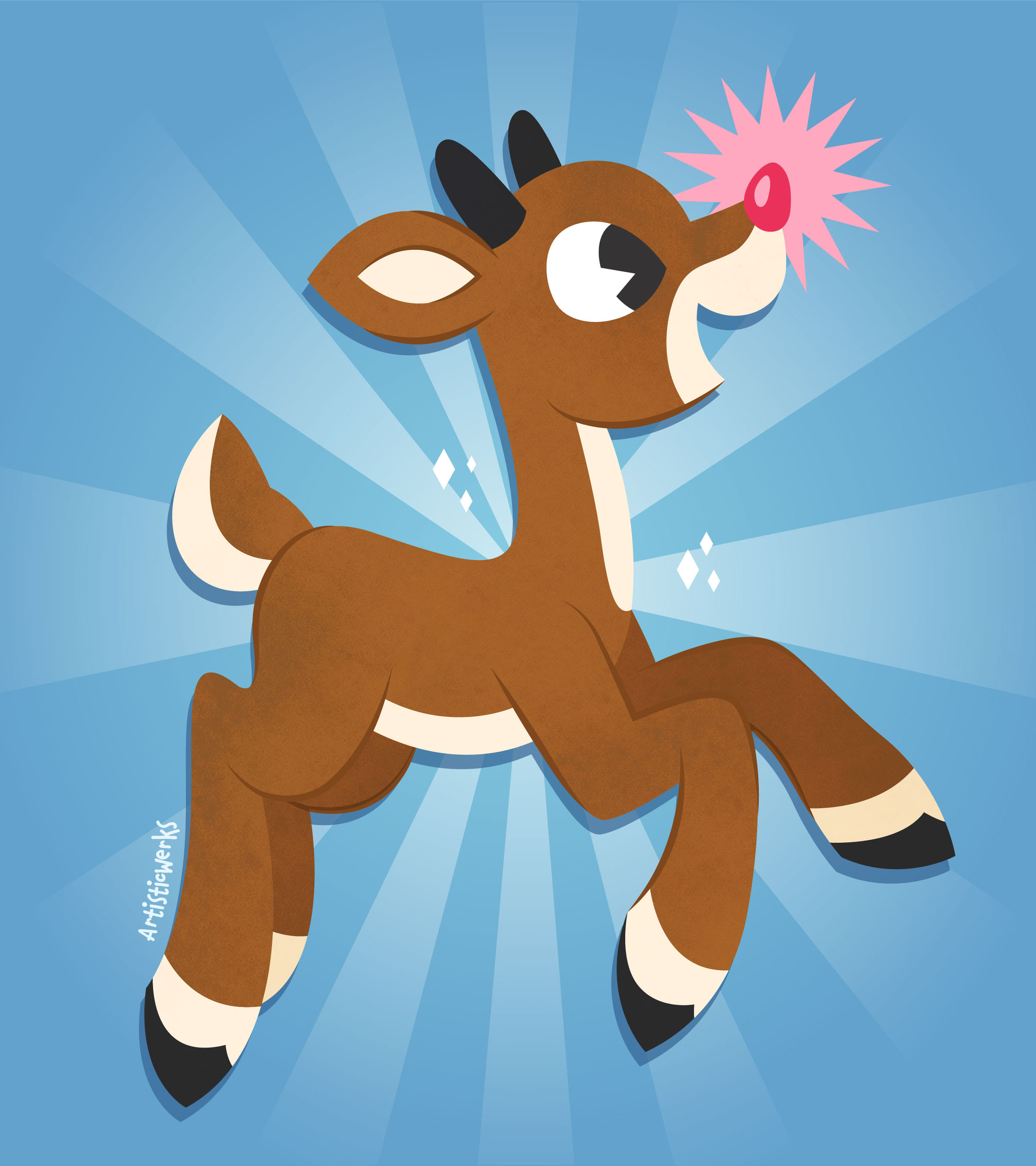Rudolph by ArtisticWerks on DeviantArt