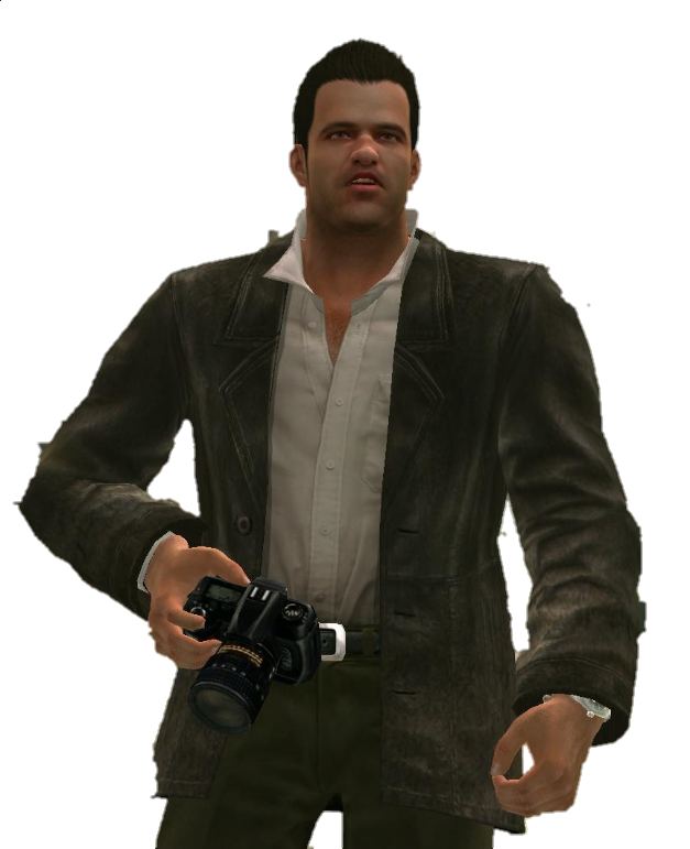Frank West PNG he got spooke by Cassuis2023 on DeviantArt