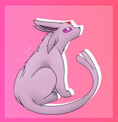 Poketober - Espeon - Day 31