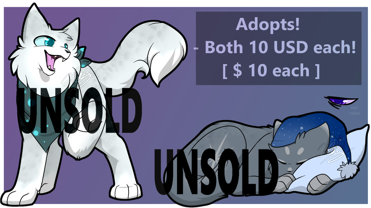 [Adopt ] Fluffy adopts