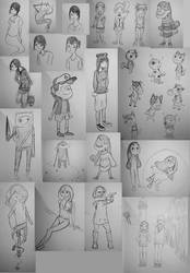 Sketch Dump - April 2014