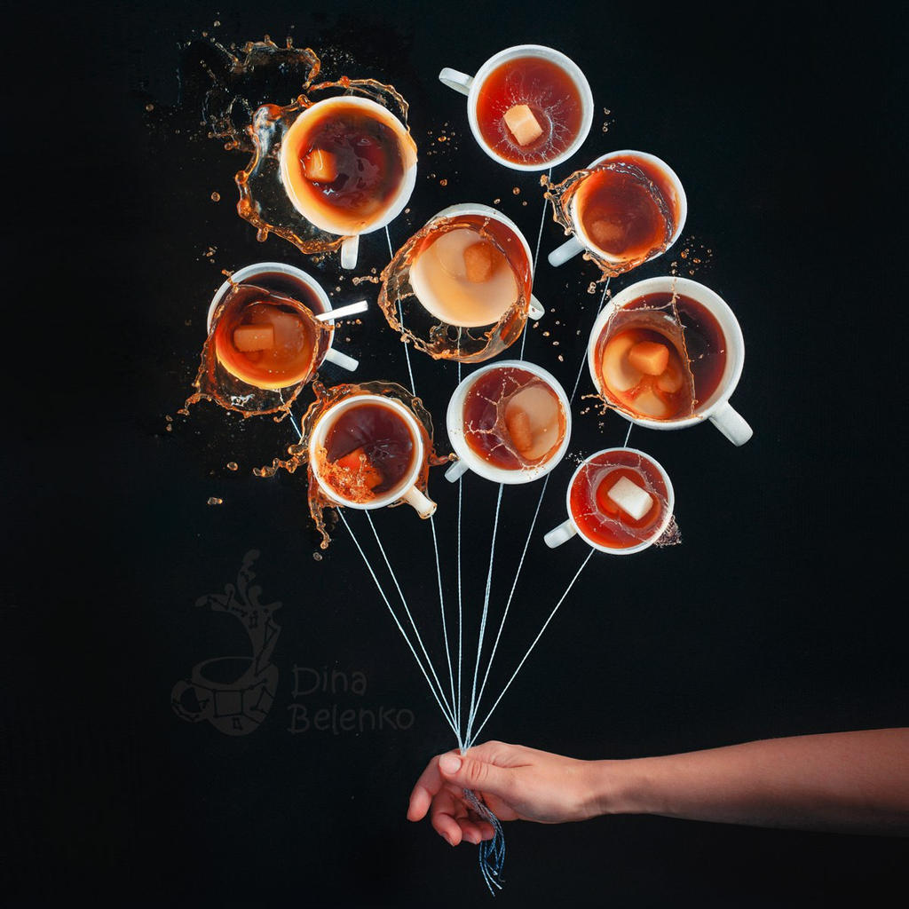 Coffee Balloons by dinabelenko