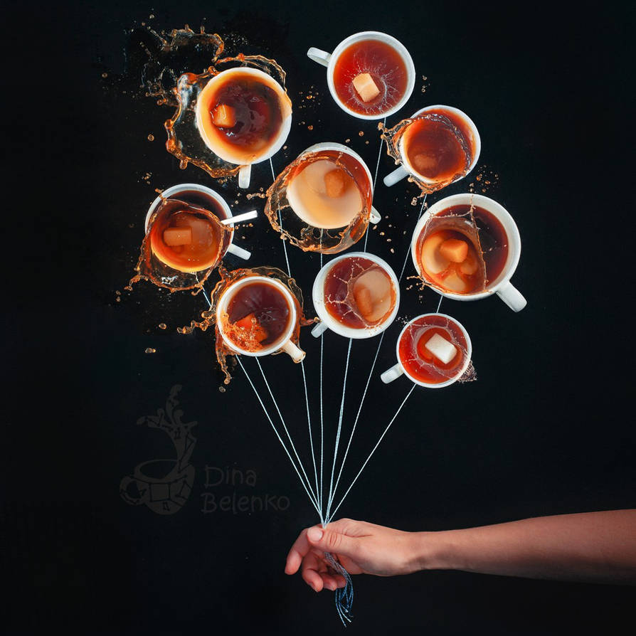Coffee Balloons by dinabelenko