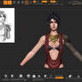 Sculpting Morrigan (WIP)