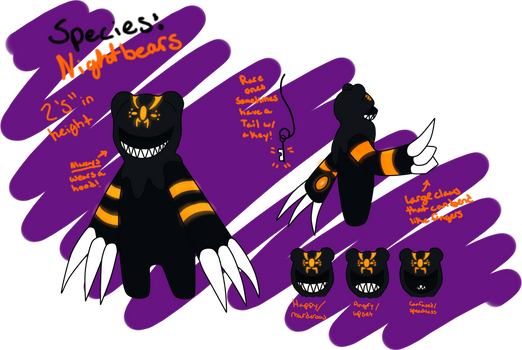 Nightbears -New Species!-