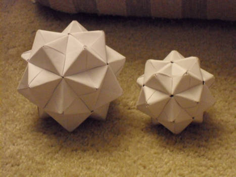 Origami Icosahedrons