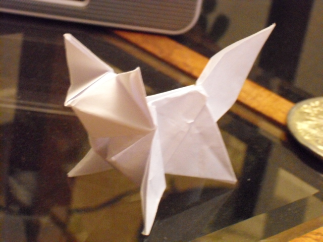 Origami Forcher Fox