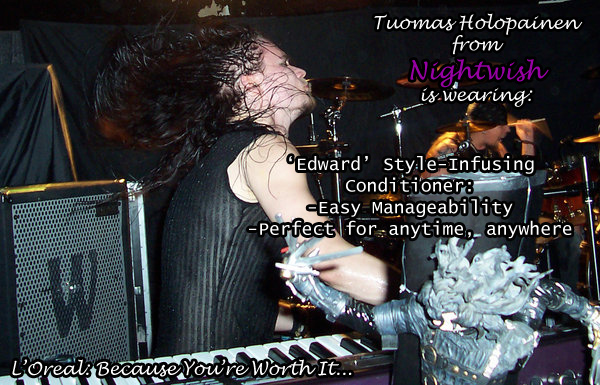 Nightwish Ad: L'Oreal Co.