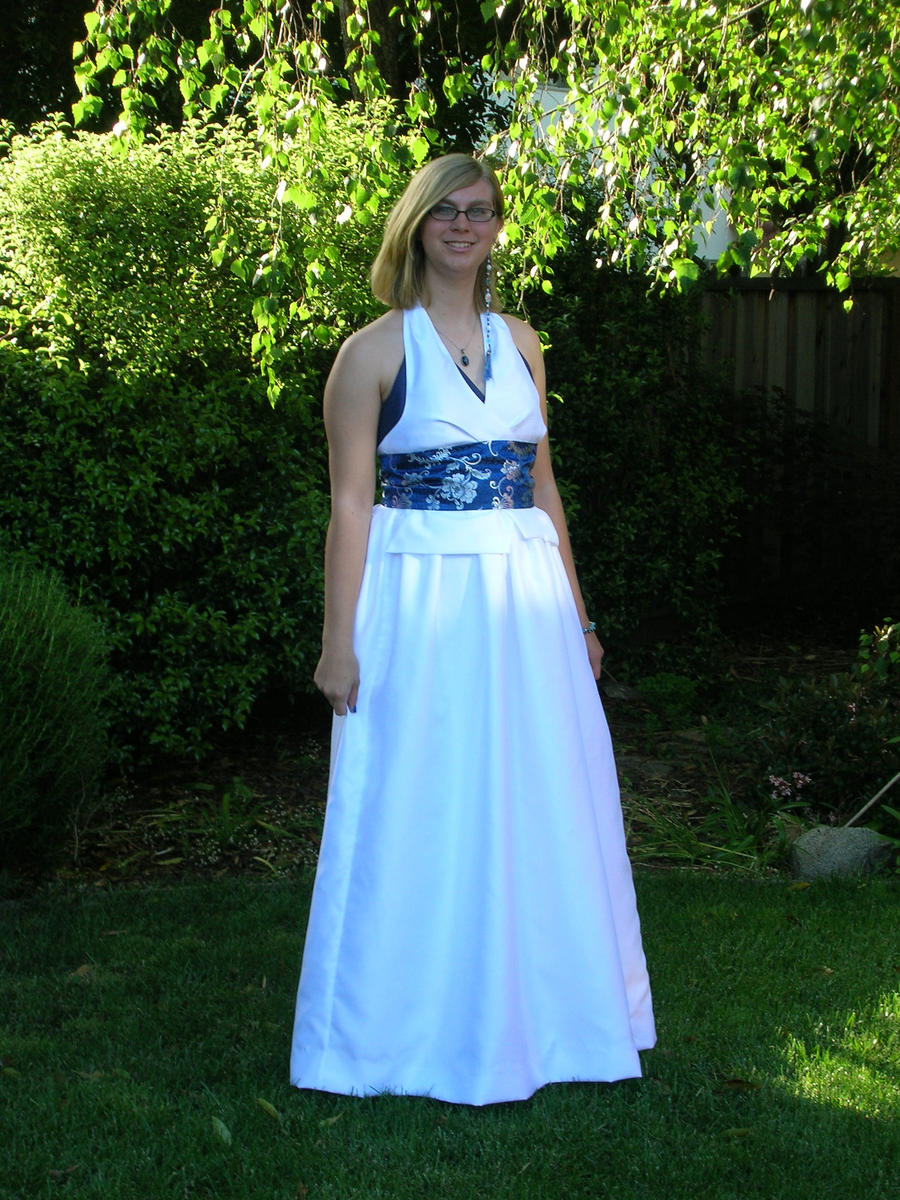 Yuna-Inspired Prom Gown