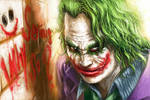 Joker--Why so serious? by alvinwcy