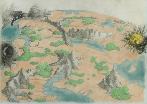 Deviantart Color Map World map: in color by EternalLordsTeam on DeviantArt