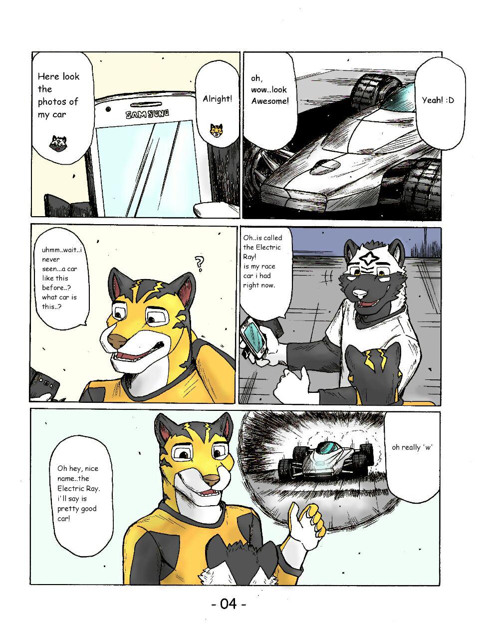 Rimba Racer in Radar and Tag comic Pg.4