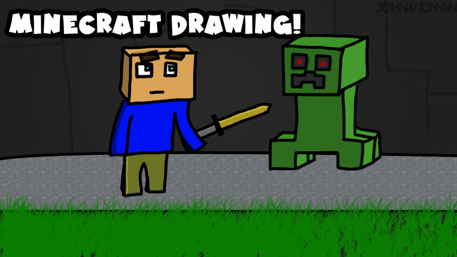 Minecraft Drawing by xnyxliljohnny on DeviantArt