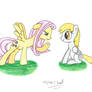 Fluttershy and Derpy