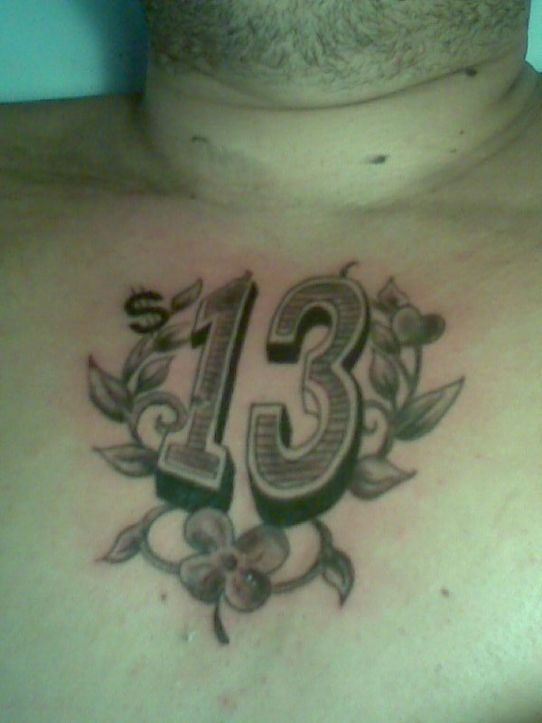 Friday 13 tattoo