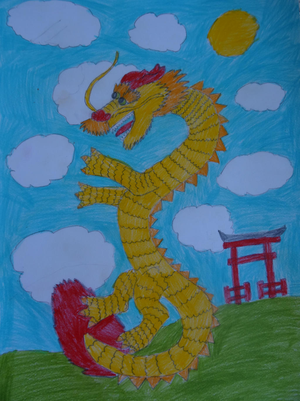 Golden dragon