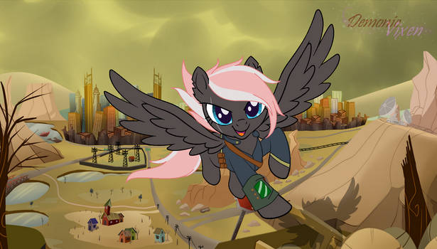 Fallout Equestria OC Dusty Rose