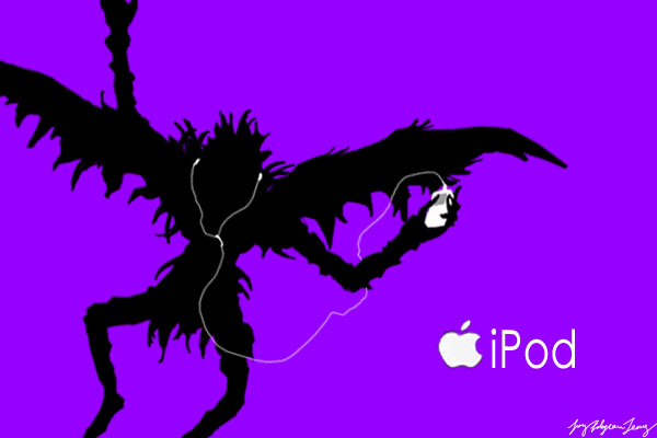 Ryuk dancing to iPod -Joy