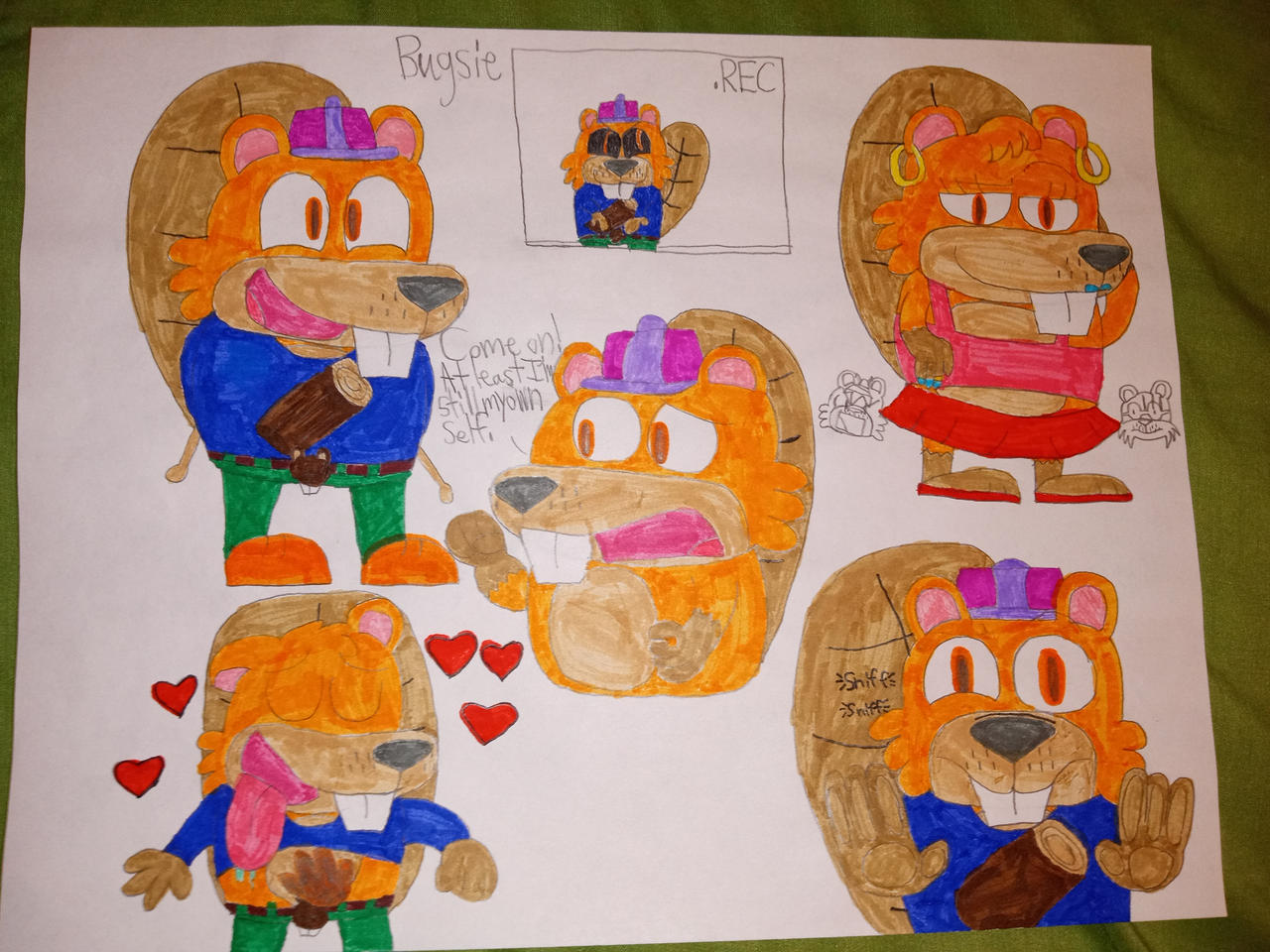 Bugsie Poses and Stuff by ElekDrawsAndStuff on DeviantArt