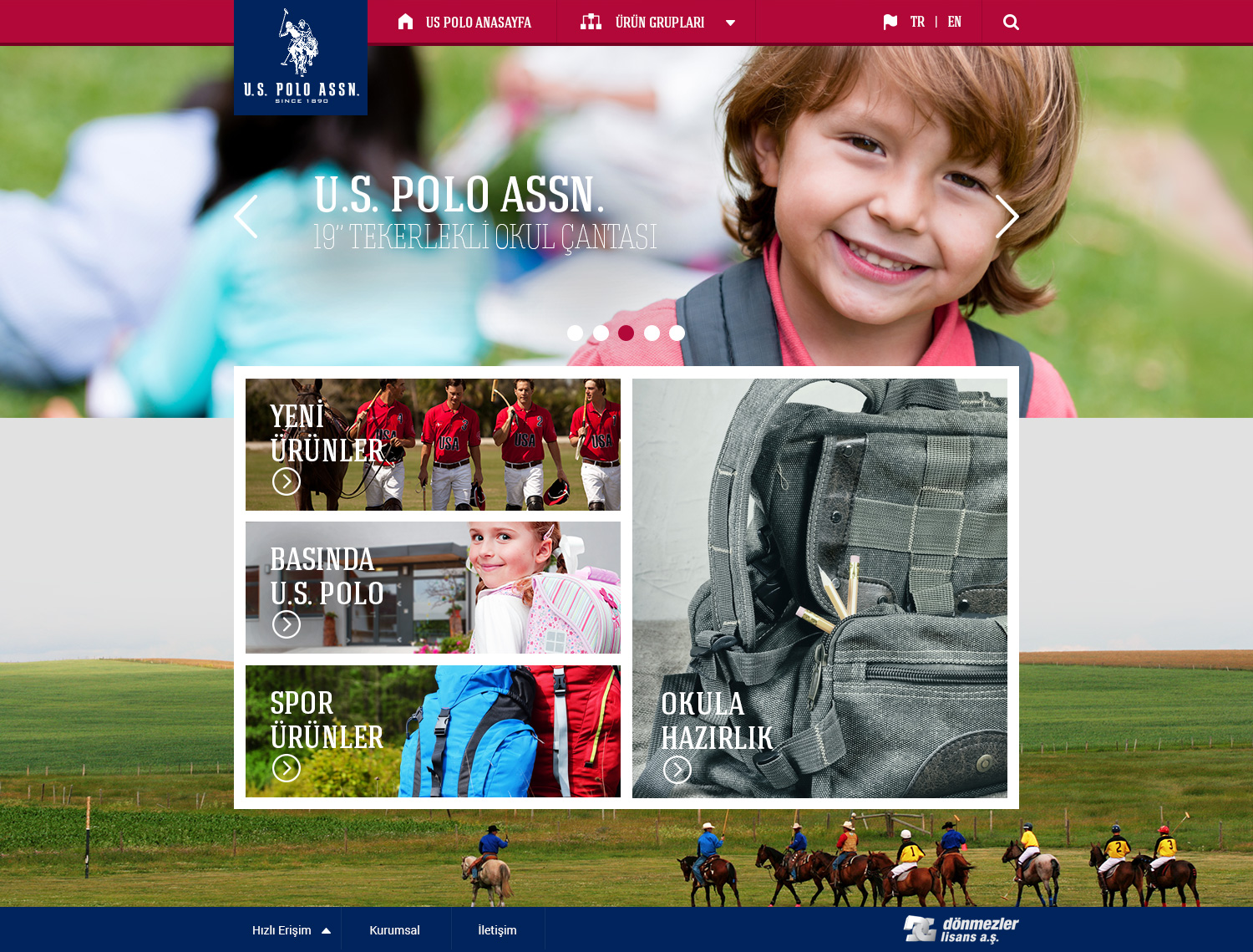 U.S. POLO Education Product Website