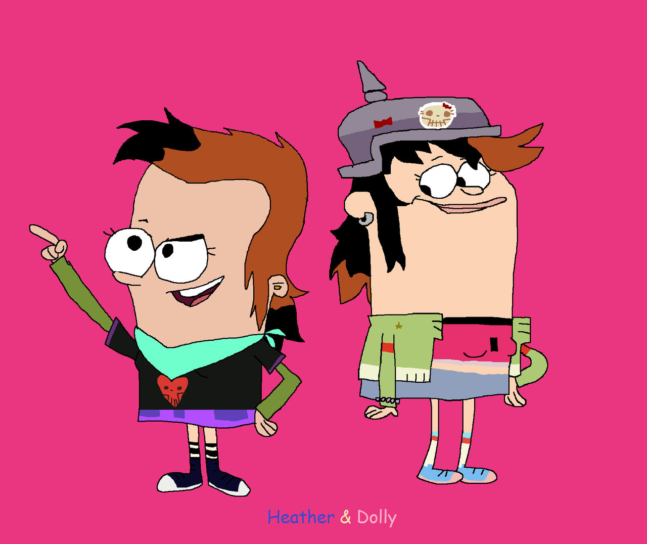 Heather and Dolly (MS Paint) by RPS-addicted on DeviantArt
