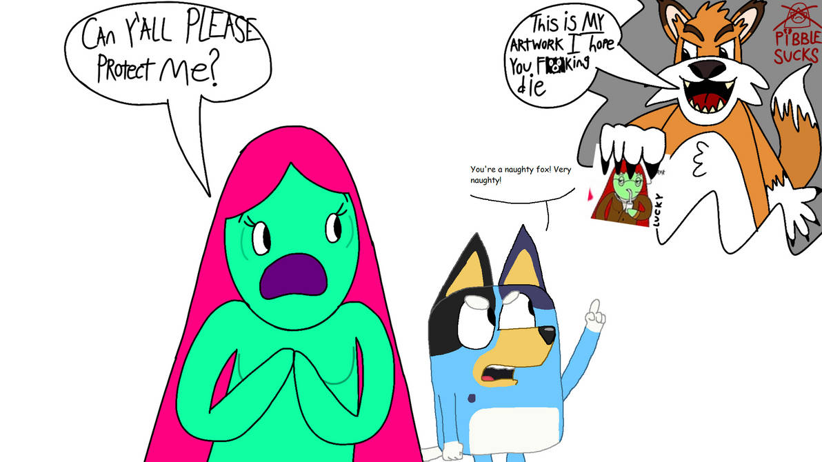 Loki defending Pibble by RPS-addicted on DeviantArt