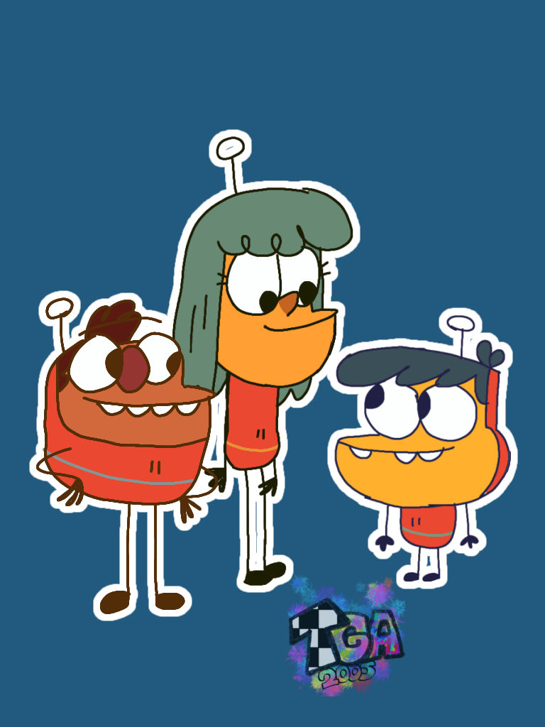 The 3 Amigonauts, except they're in Escape by RPS-addicted on DeviantArt