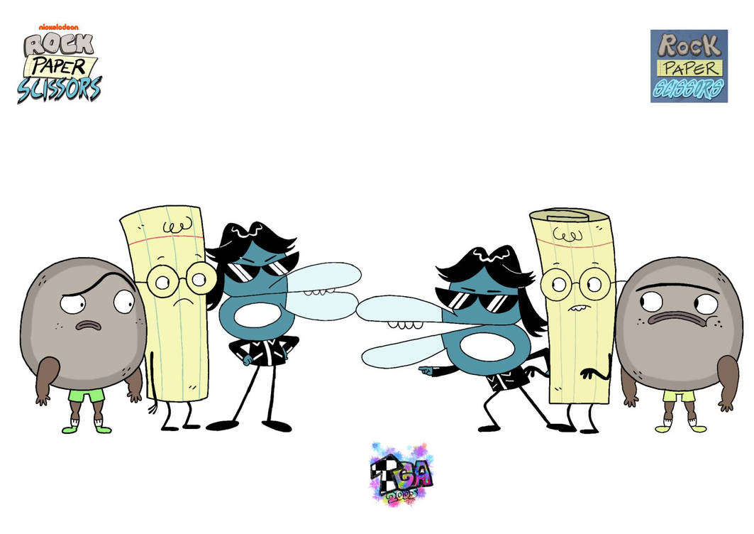 Rock, Paper and Scissors meet their pilot selves by RPS-addicted on ...