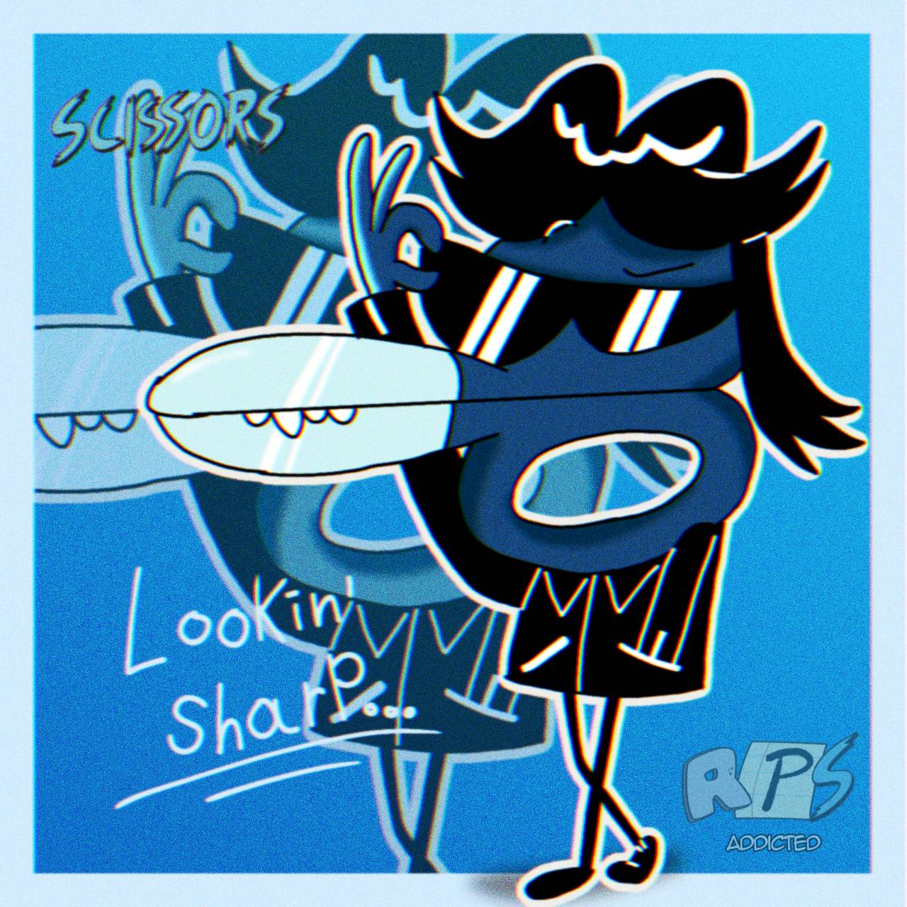 Lookin Lookin' Sharp (Scissors fanart) by RPS-addicted on DeviantArt