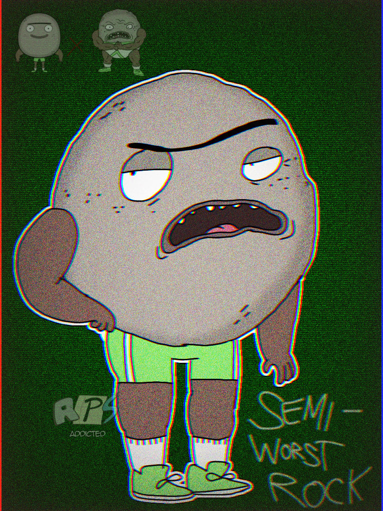 Rock/worst Rock fusion by RPS-addicted on DeviantArt
