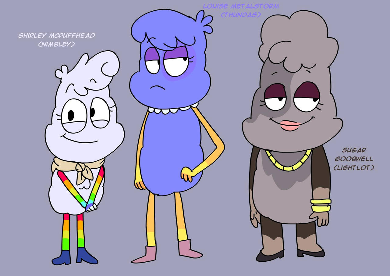 The Cloud Bunch's moms by RPS-addicted on DeviantArt